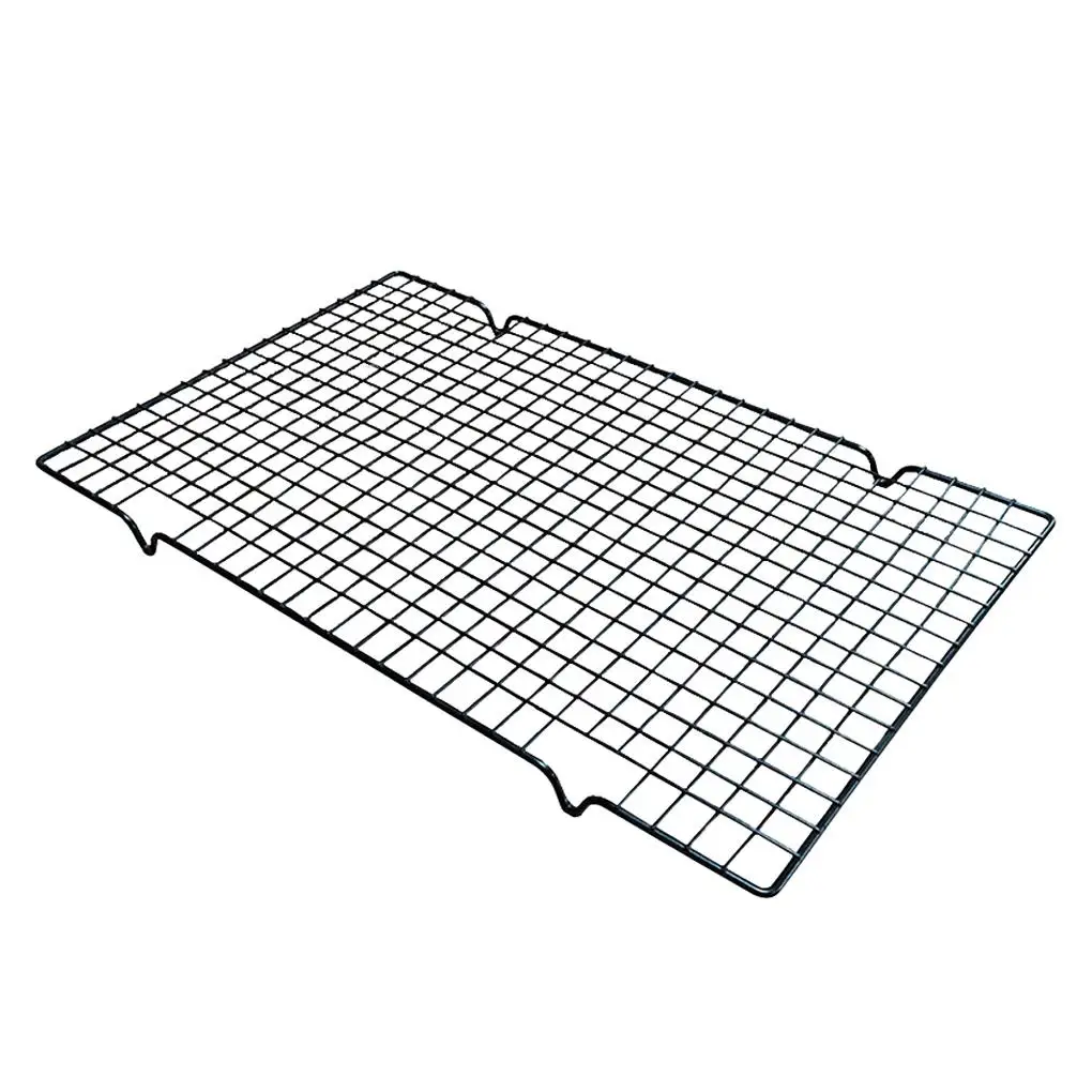 40.5X25.5cm Baking Cake Cooling Rack Bread Grill Non Stick Barbecue Net Cookies Drying Stand Kitchen Tool
40.5X25.5cm Baking Cake Cooling Rack Bread Grill Non Stick Barbecue Net Cookies Drying Stand Kitchen Tool