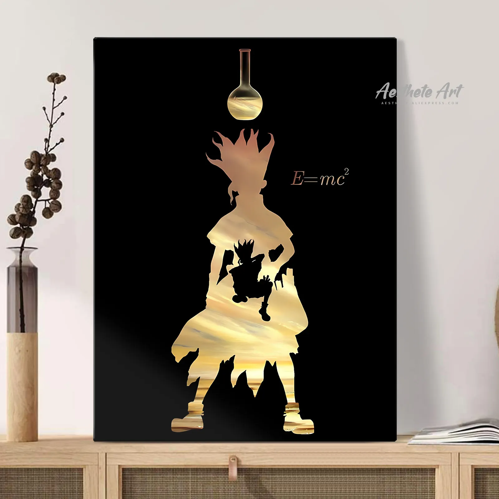 Senku Ishigami Dr. Stone Japanese Anime Home Decor Canvas Painting Wall Picture Living Room Decoration Art Poster Print
Senku Ishigami Dr. Stone Japanese Anime Home Decor Canvas Painting Wall Picture Living Room Decoration Art Poster Print