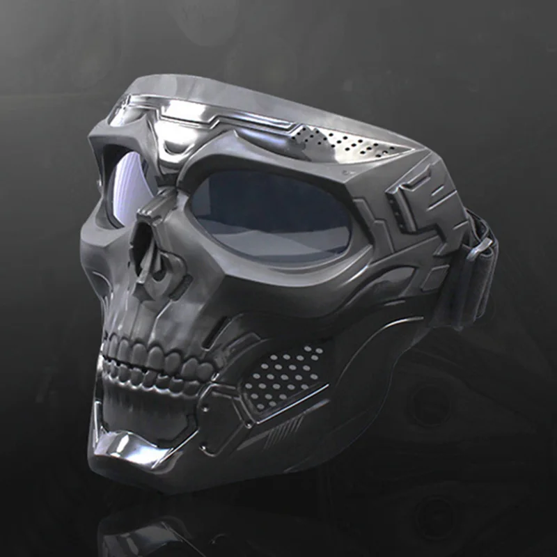 

CS War Game Paintball Skull Mask Anti-impact Military Tactical Mask Goggles Men Shooting Hunting Airsoft Motorcycle Mask