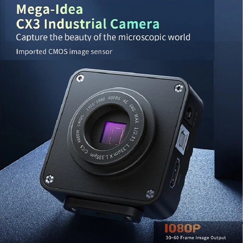 Qianli MEGA-IDEA CX3 CX4 Industrial Trinocular Microscope Camera CMOS HDMI USB 1080P 60FPS Video Vision Inspection Soldering
Qianli MEGA-IDEA CX3 CX4 Industrial Trinocular Microscope Camera CMOS HDMI USB 1080P 60FPS Video Vision Inspection Soldering