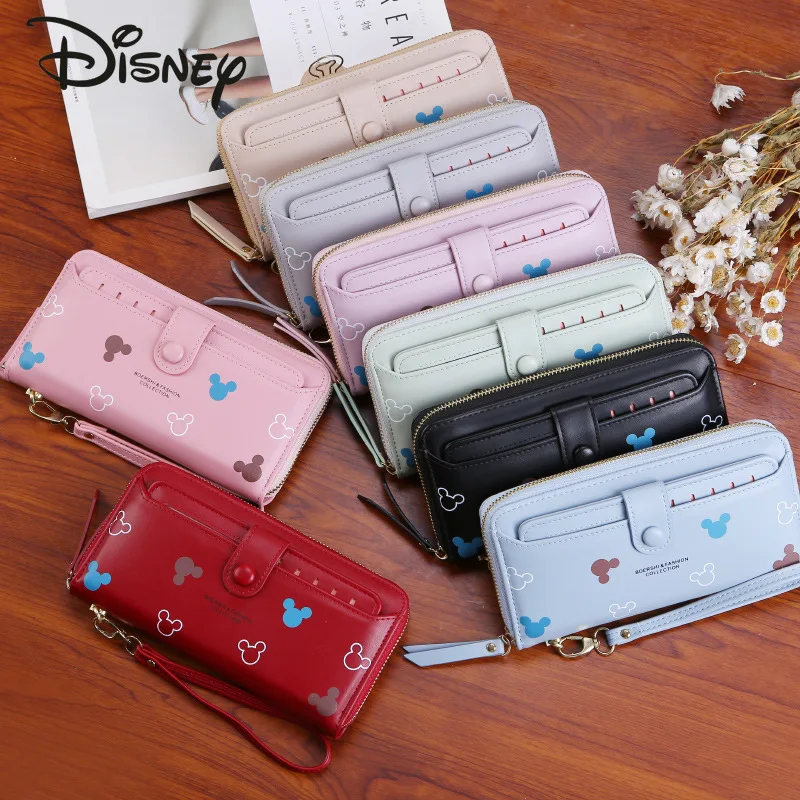 Новинка, милый женский кошелек Disney с Микки, модный многофункциональный Длинный кошелек большой вместимости с мультяшным аниме, Женский кош...
Новинка, милый женский кошелек Disney с Микки, модный многофункциональный Длинный кошелек большой вместимости с мультяшным аниме, Женский кош...