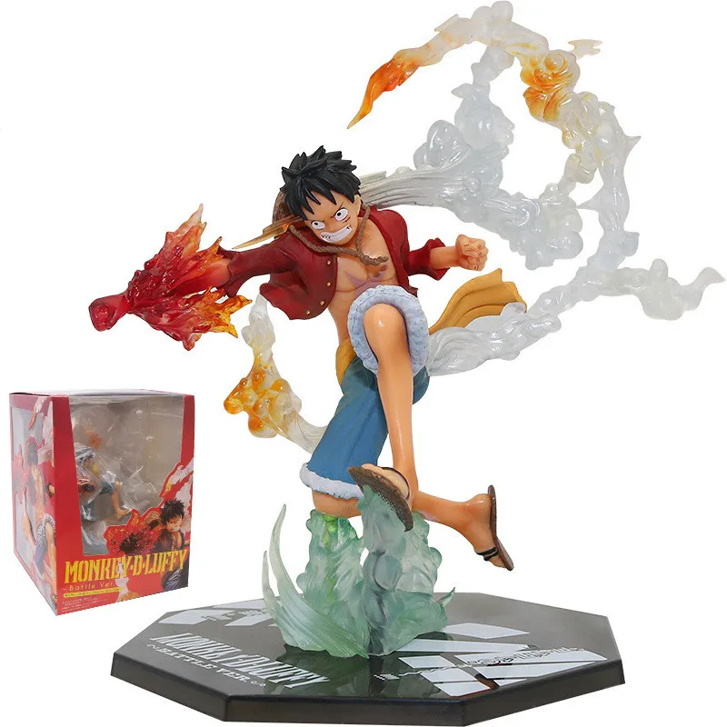 Instock 17CM Monkey D Luffy Zero Fire Fist PVC Action Figure One Piece Anime Monkey D Luffy Figurine Model Toys
Instock 17CM Monkey D Luffy Zero Fire Fist PVC Action Figure One Piece Anime Monkey D Luffy Figurine Model Toys