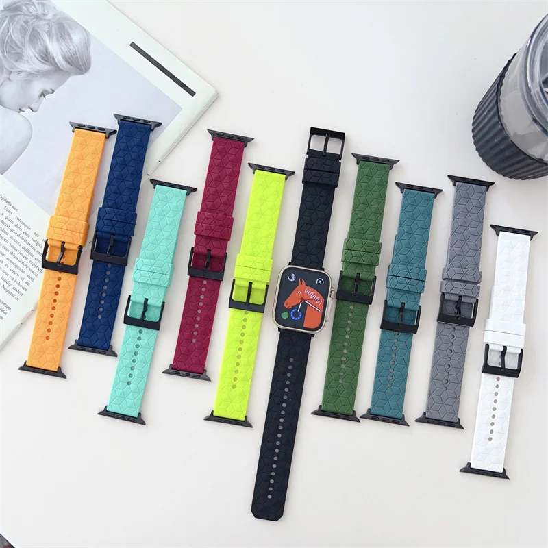 Ремешок мягкий силиконовый для Apple Watch Band Ultra, спортивный браслет для IWatch Serise 8 7 6 5, 49 мм 44 мм 45 мм 42 мм 41 42 38 мм
Ремешок мягкий силиконовый для Apple Watch Band Ultra, спортивный браслет для IWatch Serise 8 7 6 5, 49 мм 44 мм 45 мм 42 мм 41 42 38 мм