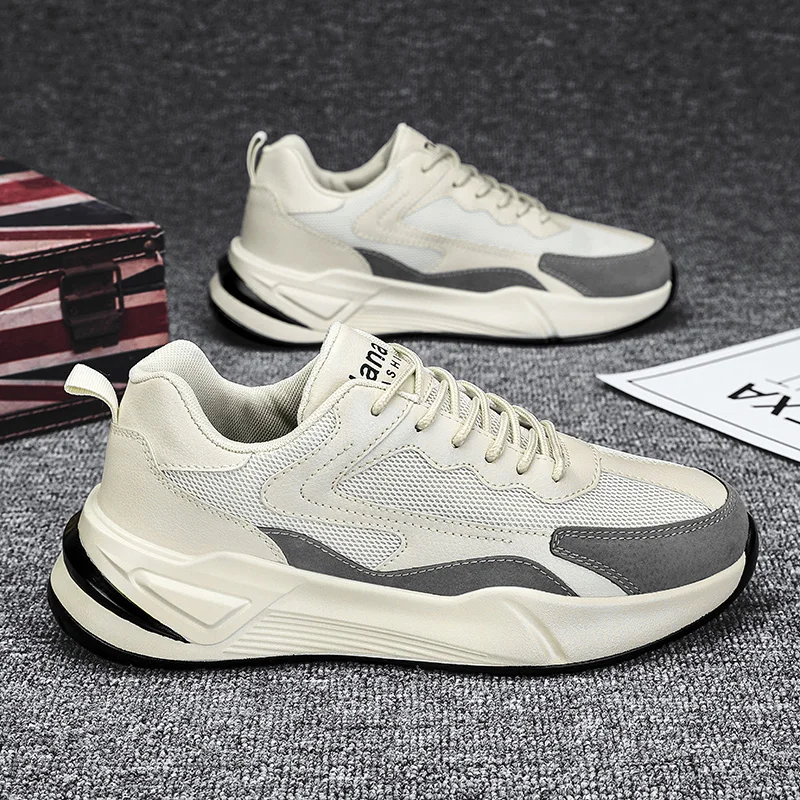 Thick-soled Comfortable Outsole Wear-resistant Man Shoes 2022 Summer New Men Casual Shoes Fashion Mesh Breathable Non-slip Shoes 
Thick-soled Comfortable Outsole Wear-resistant Man Shoes 2022 Summer New Men Casual Shoes Fashion Mesh Breathable Non-slip Shoes