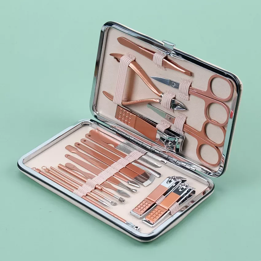 Manicure Stainless Steel Nail Clippers Pedicure Set Portable Travel Hygiene Kit Nail Cutter Tool
Manicure Stainless Steel Nail Clippers Pedicure Set Portable Travel Hygiene Kit Nail Cutter Tool