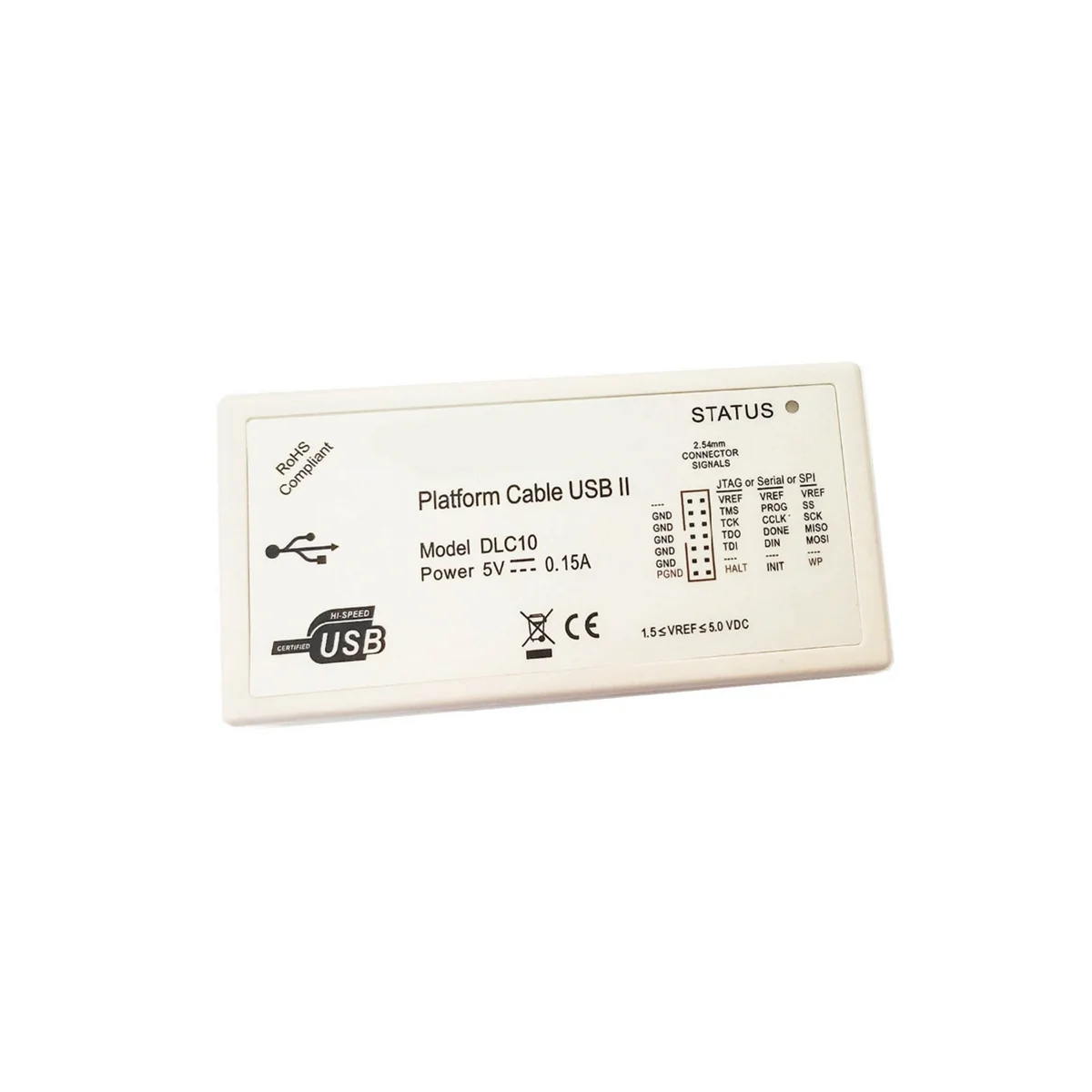 Платформенный кабель DLC10, USB-кабель для загрузки, программатор Jtag для FPGA CPLD, поддержка XP/WIN8/Linux CY7C68013A Beyond DLC9LP
Платформенный кабель DLC10, USB-кабель для загрузки, программатор Jtag для FPGA CPLD, поддержка XP/WIN8/Linux CY7C68013A Beyond DLC9LP