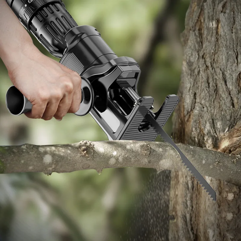 ROSSONIX Electric Drill To Electric Saw convert Portable Reciprocating Saw Adapter With Saw Blade For Cutting Wood Steel Plastic
ROSSONIX Electric Drill To Electric Saw convert Portable Reciprocating Saw Adapter With Saw Blade For Cutting Wood Steel Plastic