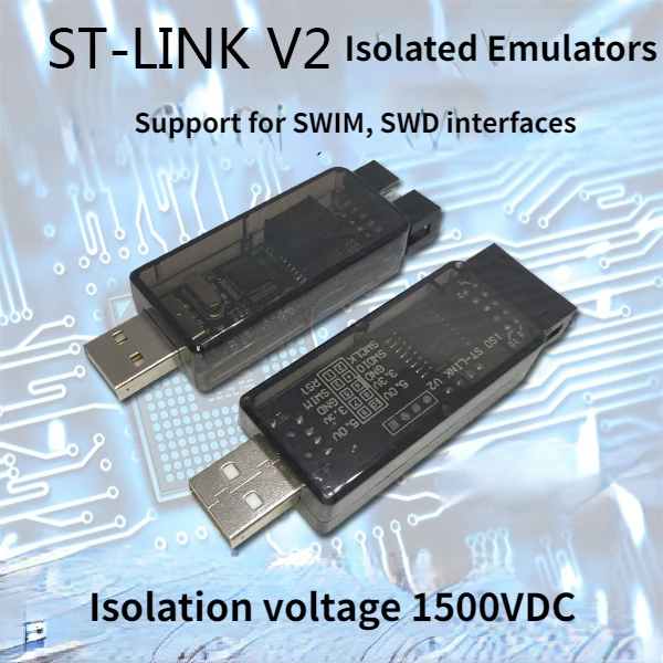 Изолированный эмулятор ST-LINK V2 
Изолированный эмулятор ST-LINK V2