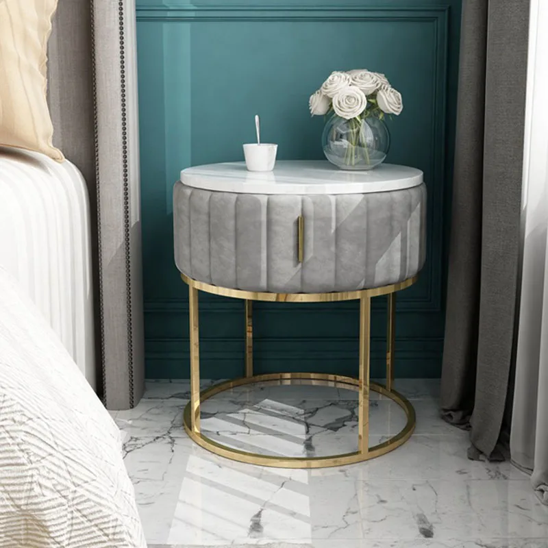 Modern Simple Luxury Apartment Home Bedroom Marble Round Bedside Table Unique Living Room Sofa Corner Table Home Furniture HY
Modern Simple Luxury Apartment Home Bedroom Marble Round Bedside Table Unique Living Room Sofa Corner Table Home Furniture HY