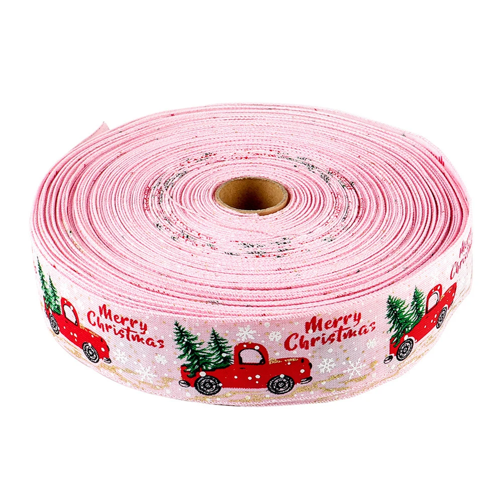 5M Christmas Decorative Ribbon 5CM Printed Creative Linen Ribbon For Handmade Design Christmas Decoration DIY Gift Wrapping
5M Christmas Decorative Ribbon 5CM Printed Creative Linen Ribbon For Handmade Design Christmas Decoration DIY Gift Wrapping