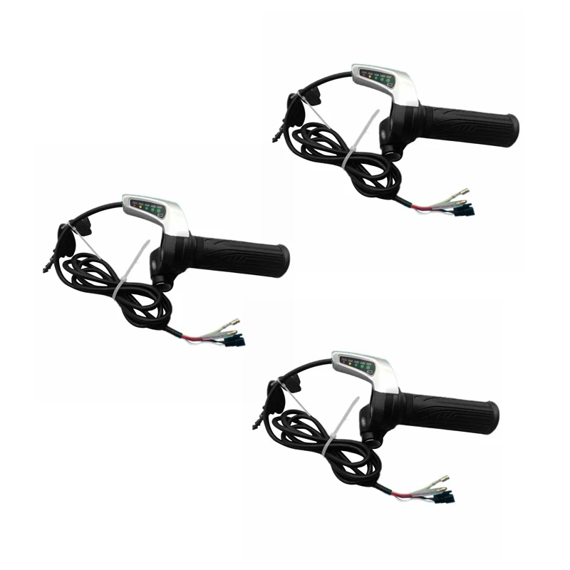 3X Ebike Throttle 48V Electric Bicycle Throttle Handle Accelerator, Throttle Grip Electric Scooters with Lock
3X Ebike Throttle 48V Electric Bicycle Throttle Handle Accelerator, Throttle Grip Electric Scooters with Lock