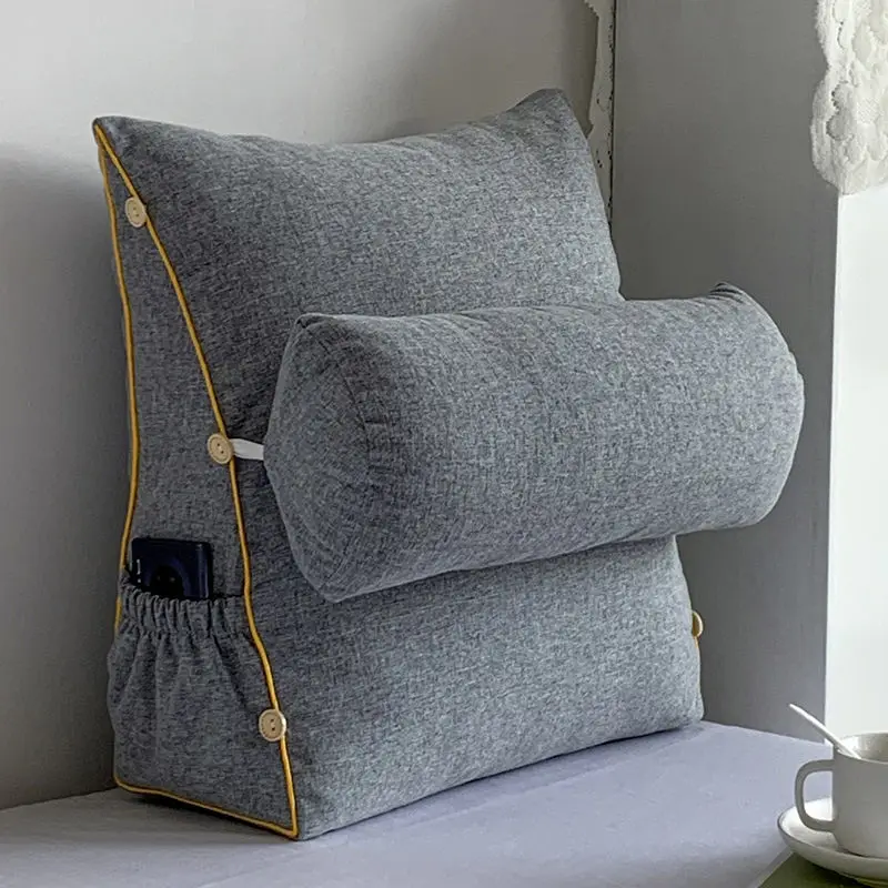 Бытовая мягкая сумка для спальни, большая подушка для спинки, подушка для студенческого общежития, прикроватная подушка для чтения и шеи, защитная поясная подушка
Бытовая мягкая сумка для спальни, большая подушка для спинки, подушка для студенческого общежития, прикроватная подушка для чтения и шеи, защитная поясная подушка
