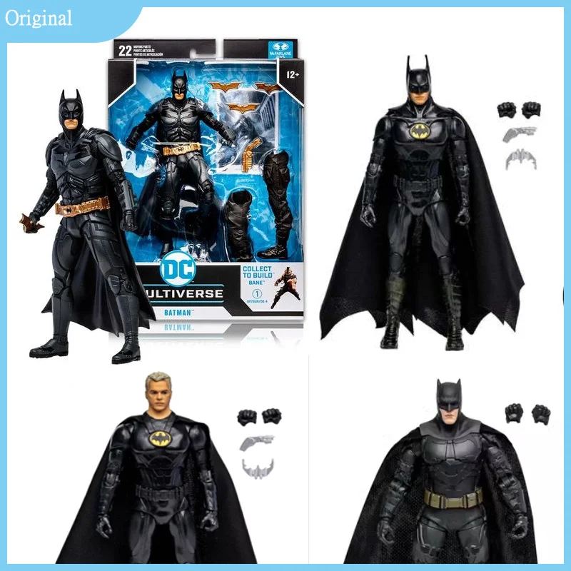 Original Mcfarlane Nolan Batman Action Figure Trilogy Bane Bale Batman Heath Ledger Clown Set Combination Doll Kids Gift Toy
Original Mcfarlane Nolan Batman Action Figure Trilogy Bane Bale Batman Heath Ledger Clown Set Combination Doll Kids Gift Toy