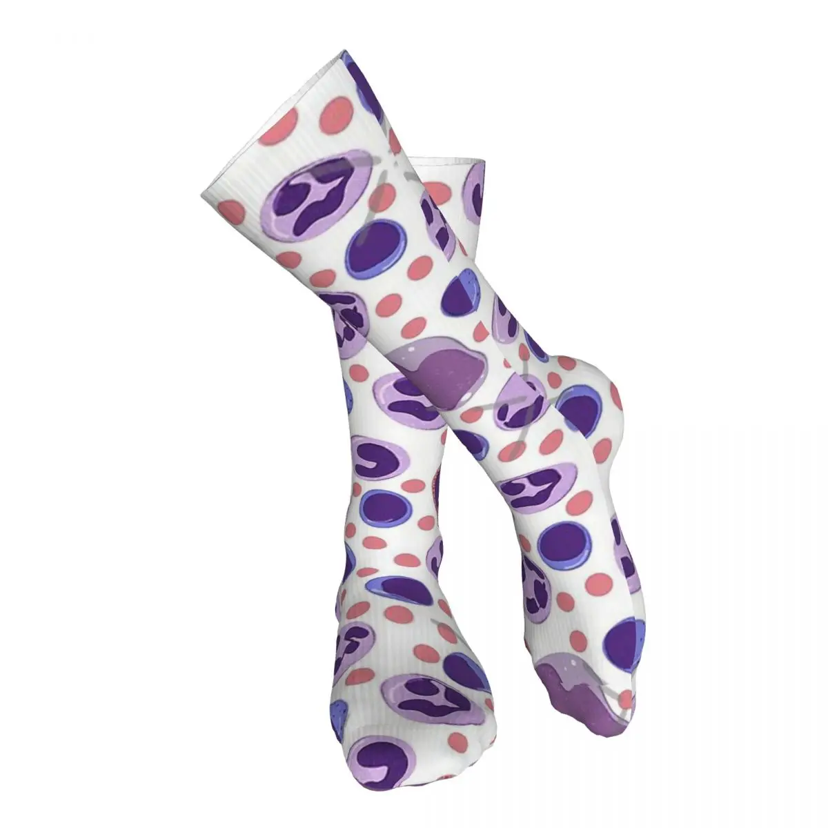 Large White Blood Cell Pattern Adult Stockings Not Easy to Pilling For Daily Matching comfortable Customised Patterns
Large White Blood Cell Pattern Adult Stockings Not Easy to Pilling For Daily Matching comfortable Customised Patterns