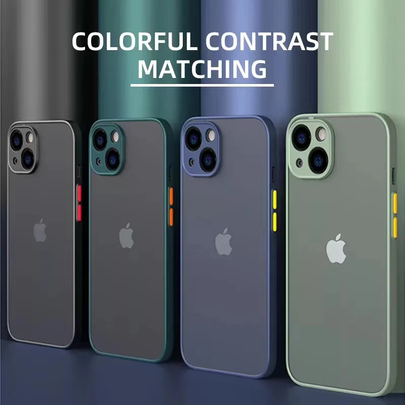 Shockproof Armor Matte Case For iPhone 13 12 11 Pro Max XR XS X 7 8 Plus SE Mini Luxury Silicone Bumper Clear Hard PC Cover Capa
Shockproof Armor Matte Case For iPhone 13 12 11 Pro Max XR XS X 7 8 Plus SE Mini Luxury Silicone Bumper Clear Hard PC Cover Capa