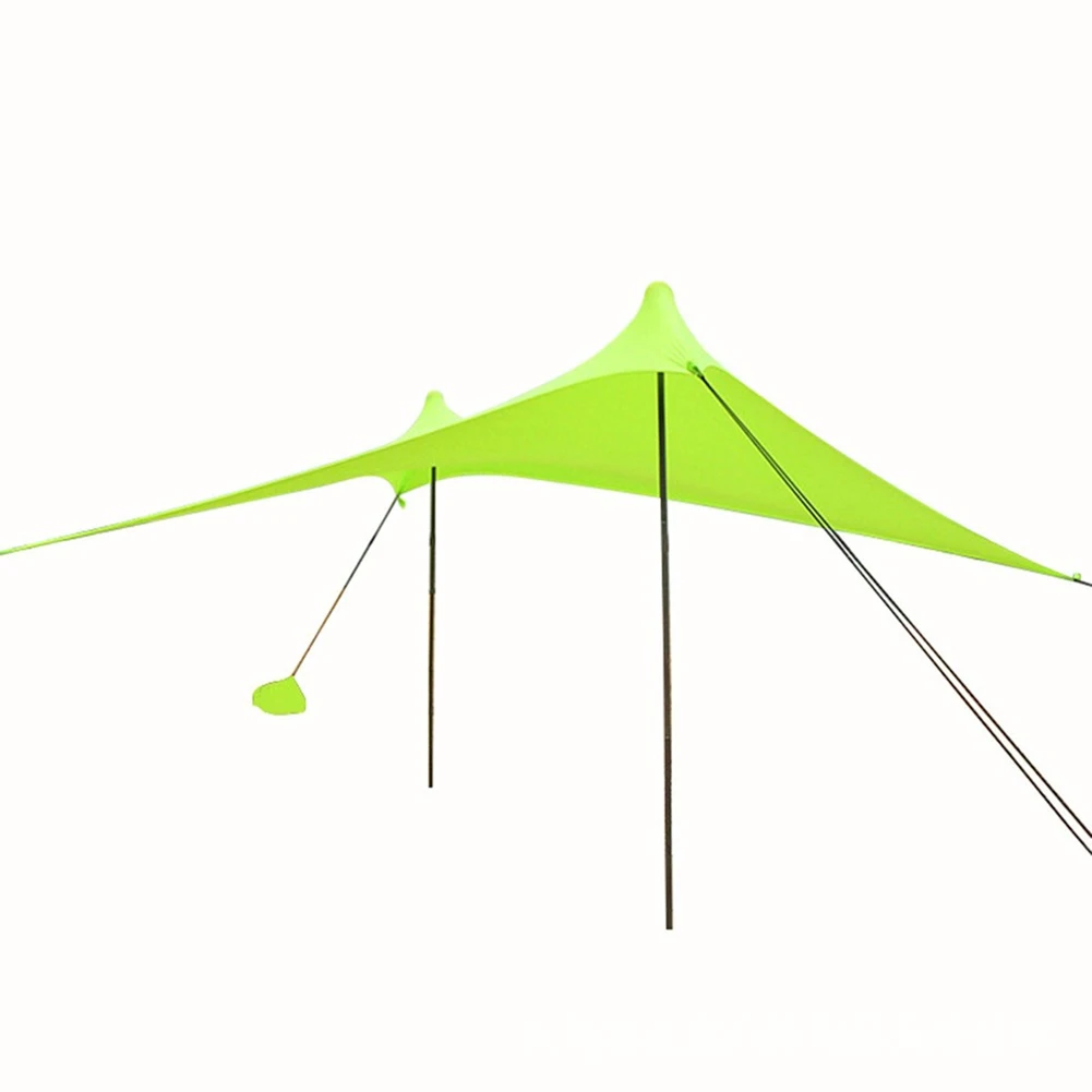 Portable Spacious Beach Canopy Beach Tent With Sandbag Anchors Sun Shade Tent Beach Tent Canopy Hiking Equipment
Portable Spacious Beach Canopy Beach Tent With Sandbag Anchors Sun Shade Tent Beach Tent Canopy Hiking Equipment