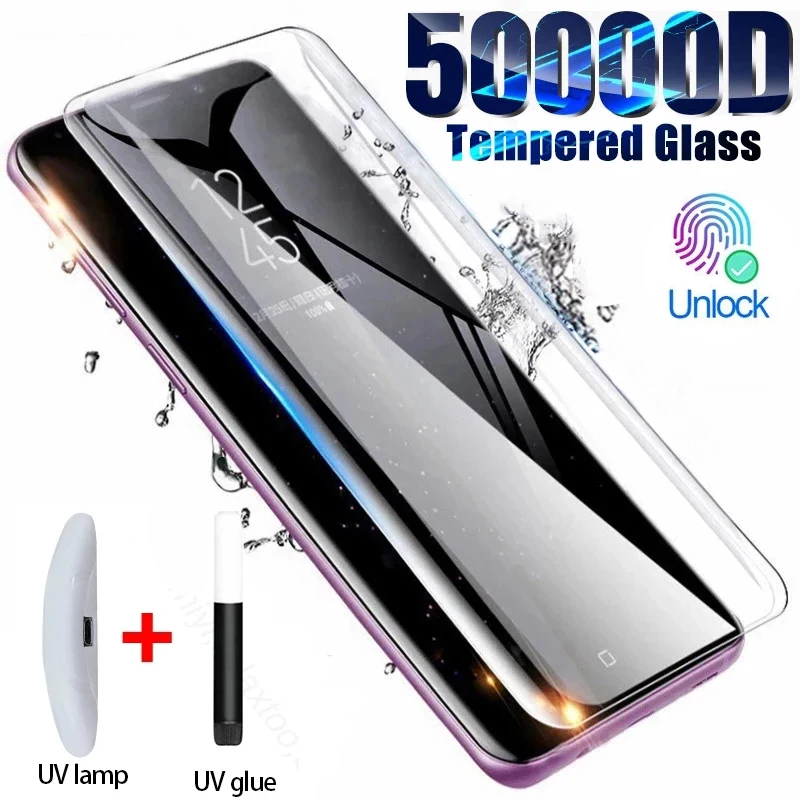 50000D UV Tempered Glass For Samsung Galaxy S23 Ultra 5G Clear Screen Protector Fingerprint Unlock Tempered Films For S23 Ultra
50000D UV Tempered Glass For Samsung Galaxy S23 Ultra 5G Clear Screen Protector Fingerprint Unlock Tempered Films For S23 Ultra