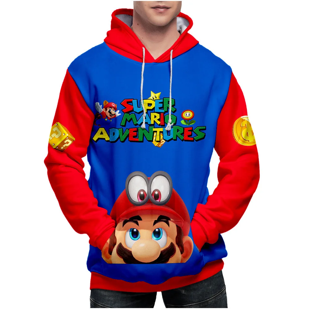 Kawaii Super Mario Bros Hoodies Kids Clothes Girls Clothing Tops Boys Sweatshirt Game Print Long Sleeve Pullover Baby Streetwear
Kawaii Super Mario Bros Hoodies Kids Clothes Girls Clothing Tops Boys Sweatshirt Game Print Long Sleeve Pullover Baby Streetwear