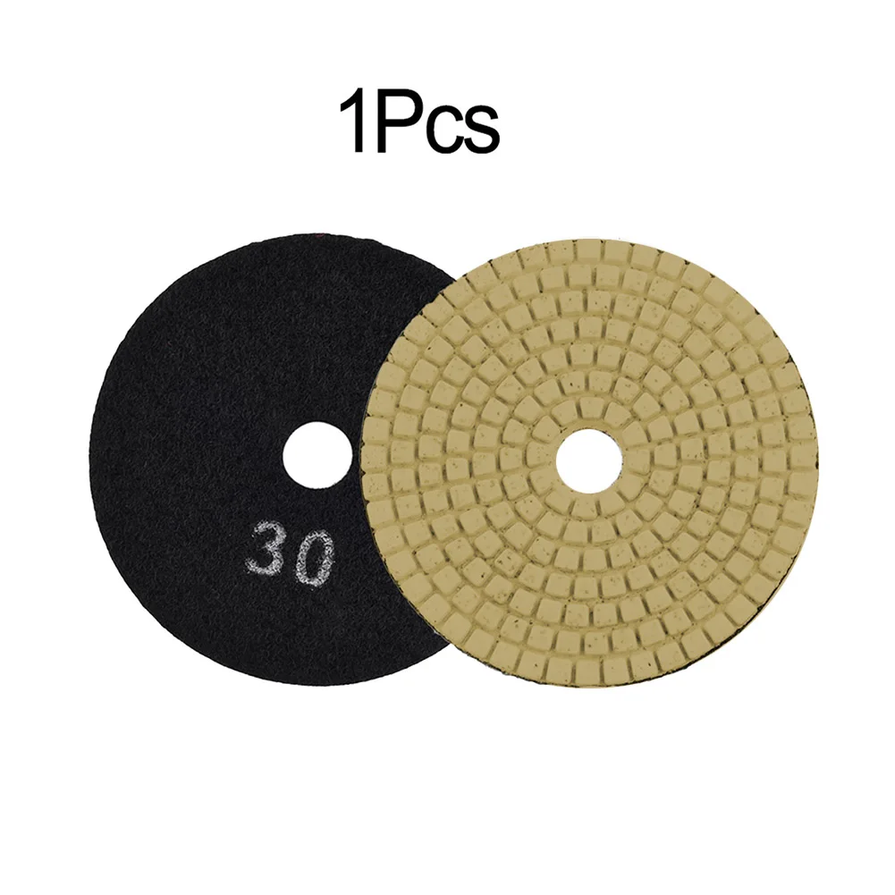 1PC 4inch Wet/Dry Diamond Polishing Pads Hook And Loop Backed Flexible Grinding Discs For Granite Concrete Marble Polishing
1PC 4inch Wet/Dry Diamond Polishing Pads Hook And Loop Backed Flexible Grinding Discs For Granite Concrete Marble Polishing