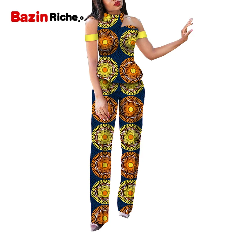 Two Piece Sets Spring Autumn Off Shoulder Top Cargo Pants Trousers Causal Suits African Designer Office Lady Clothes WY823
Two Piece Sets Spring Autumn Off Shoulder Top Cargo Pants Trousers Causal Suits African Designer Office Lady Clothes WY823