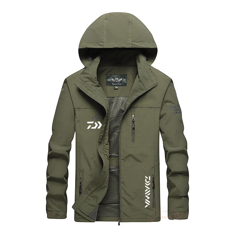 Daiwa New Autumn Fishing Clothes Men's Charge Coat Men's Sports Outdoor Quick Dry Mountaineering Fishing Jacket Coat
Daiwa New Autumn Fishing Clothes Men's Charge Coat Men's Sports Outdoor Quick Dry Mountaineering Fishing Jacket Coat