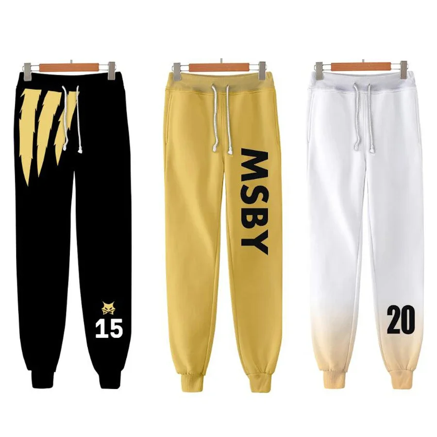 

Anime Haikyuu MSBY Black Jackals 3D Joggers Pants Men/Women Casual Trousers Hip Hop Sweatpants Hinata Shoyo Cosplay Costumes