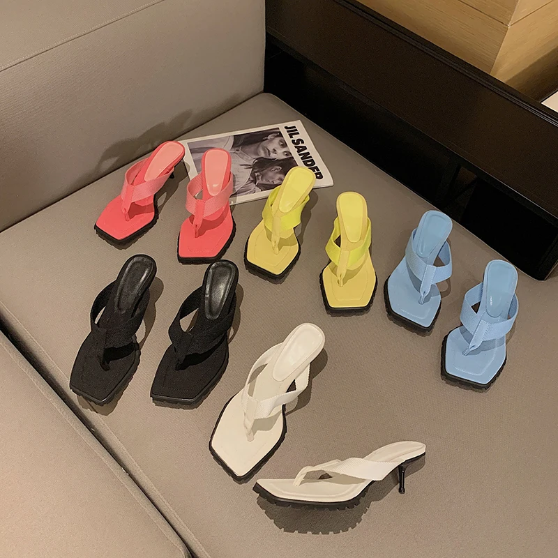 Pink Yellow Blue Black White Summer Outdoor Clip Toe Thin High Heels Solid Color Casual Slides Party Pumps Dress Sandals Pumps
Pink Yellow Blue Black White Summer Outdoor Clip Toe Thin High Heels Solid Color Casual Slides Party Pumps Dress Sandals Pumps
