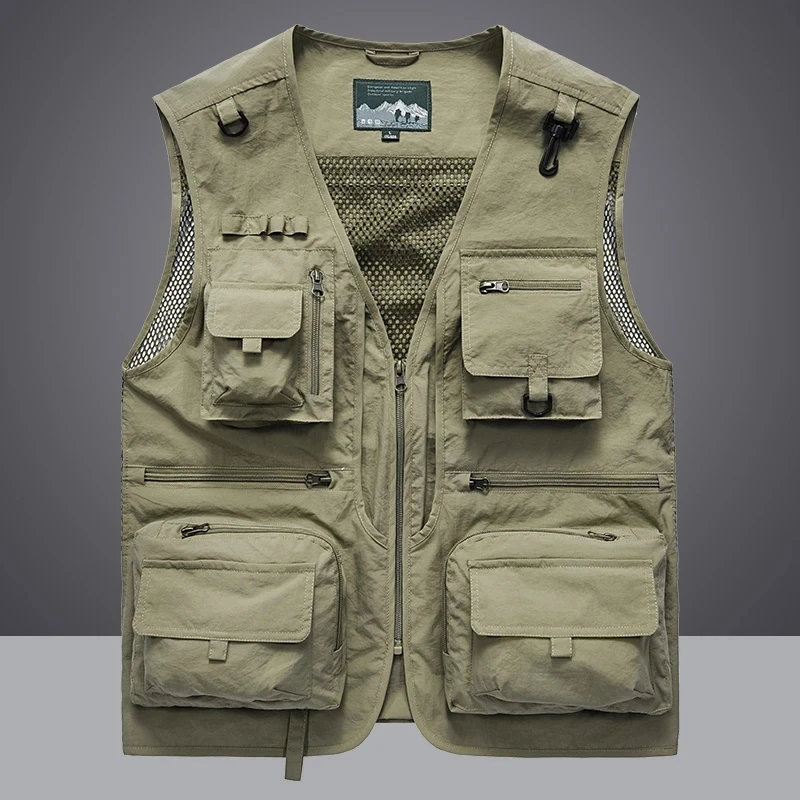 Жилет мужской Тактический сетчатый, 14 карманов, 6XL, для пеших прогулок и рыбалки, карго, куртка без рукавов, для фотографа
Жилет мужской Тактический сетчатый, 14 карманов, 6XL, для пеших прогулок и рыбалки, карго, куртка без рукавов, для фотографа