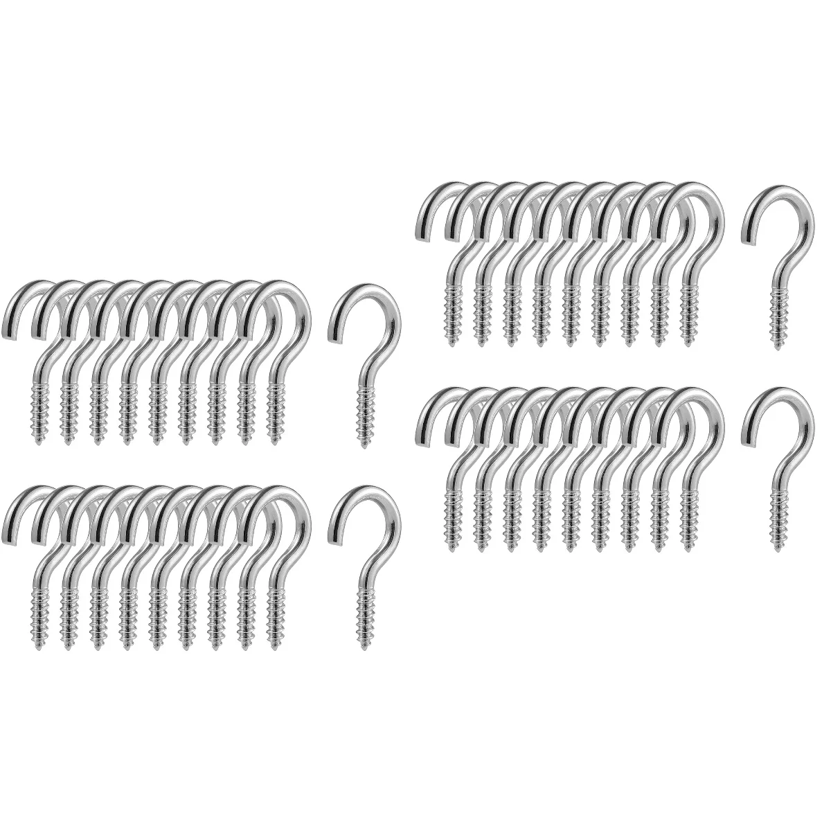 200 Pcs Ceiling Hooks for Hanging Lights Heavy Duty Vinyl Coated Screw Hanging Hooks Ceiling Hooks Heavy Duty
200 Pcs Ceiling Hooks for Hanging Lights Heavy Duty Vinyl Coated Screw Hanging Hooks Ceiling Hooks Heavy Duty