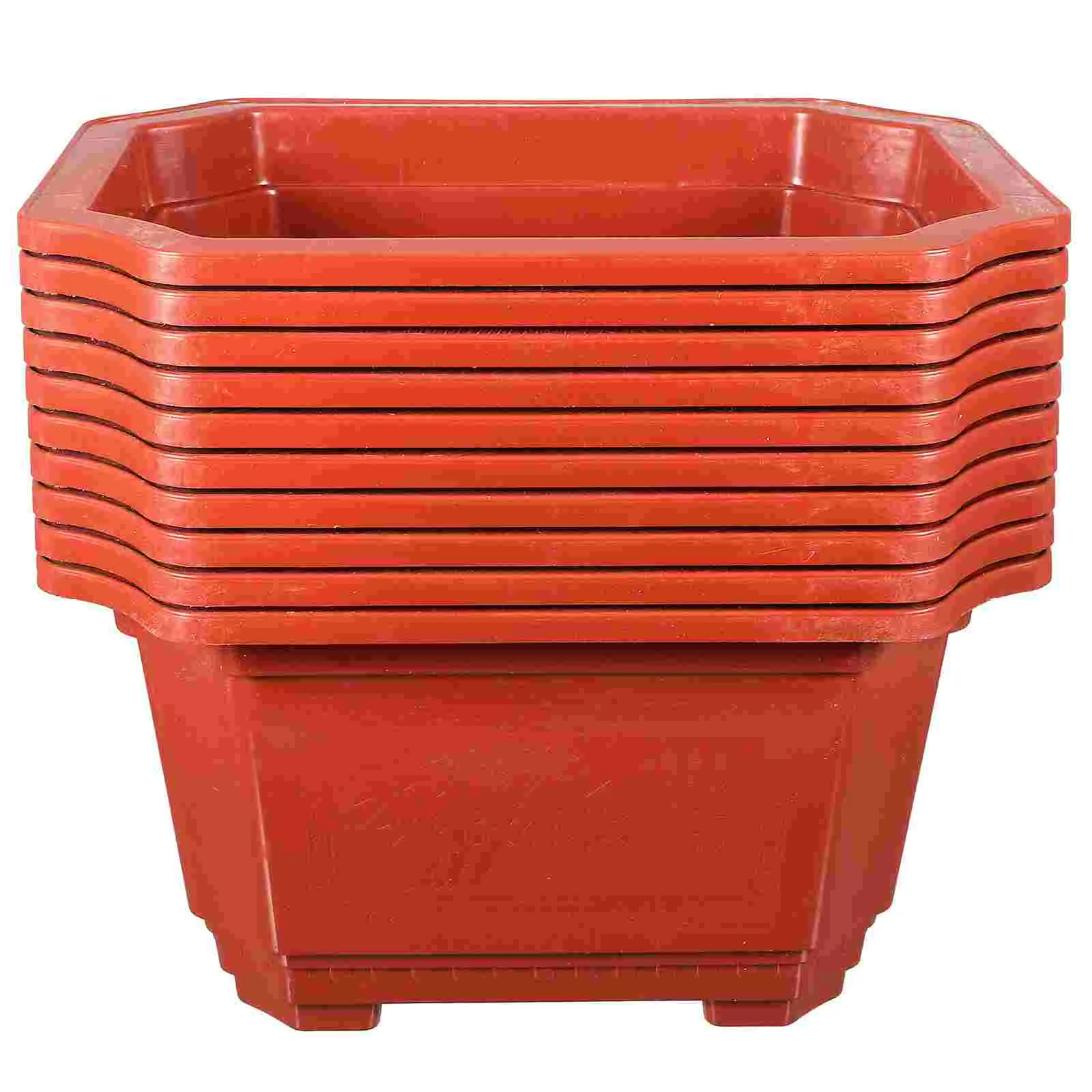 10 Pcs Plastic Growing Pots Outdoor Flower Pots Large Oval Bonsai Planter Pot Drainage Hole Flower Window Box Planters Outdoor
10 Pcs Plastic Growing Pots Outdoor Flower Pots Large Oval Bonsai Planter Pot Drainage Hole Flower Window Box Planters Outdoor