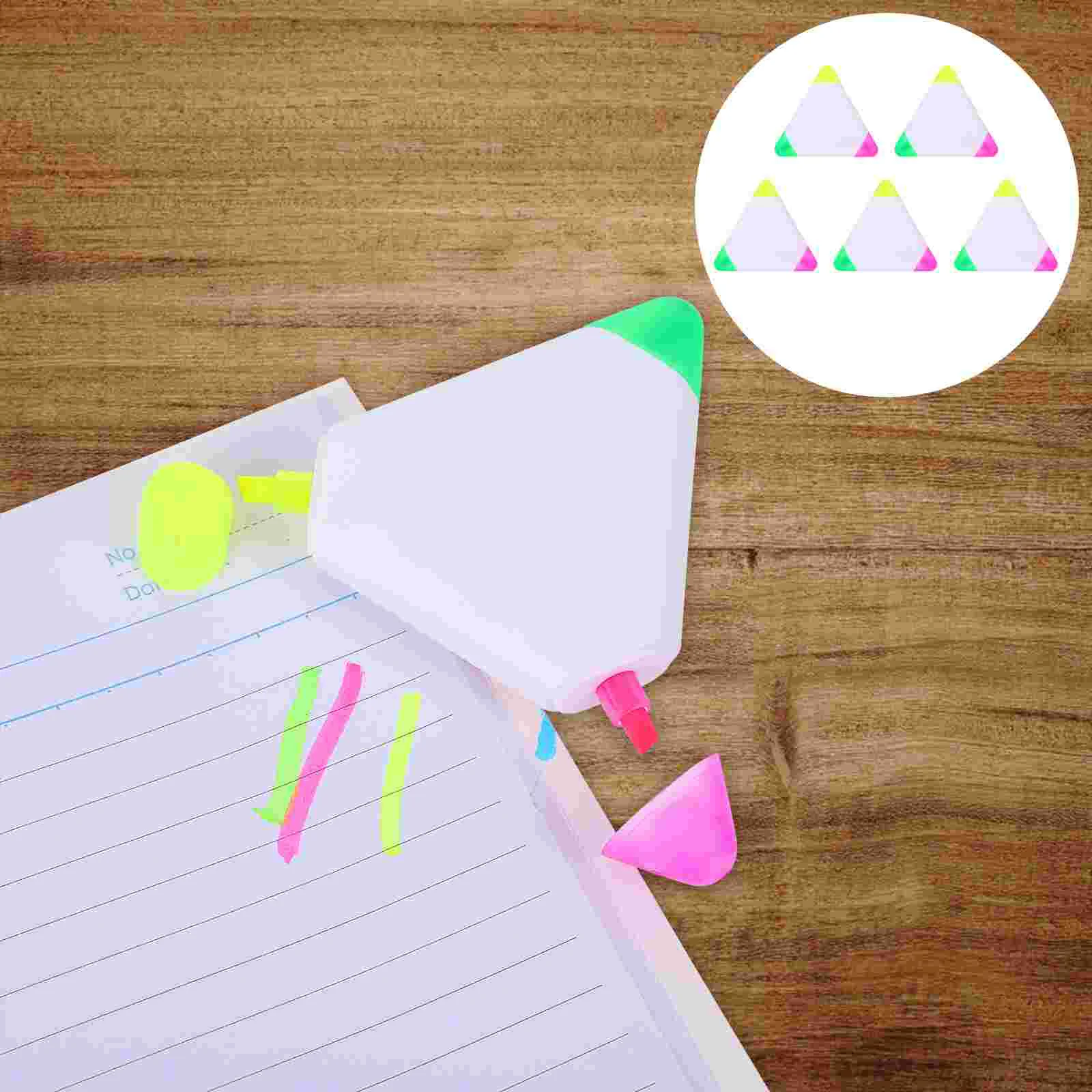 5 Pcs Triangle 3-in-1 Markers Fluorescent Pen Writing Supplies Marker Markers 3-in-1
5 Pcs Triangle 3-in-1 Markers Fluorescent Pen Writing Supplies Marker Markers 3-in-1
