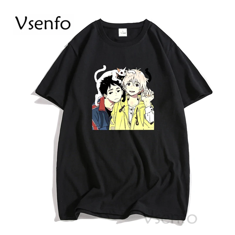 Футболка мужская летняя хлопковая с коротким рукавом и мультяшным принтом
Футболка мужская летняя хлопковая с коротким рукавом и мультяшным принтом