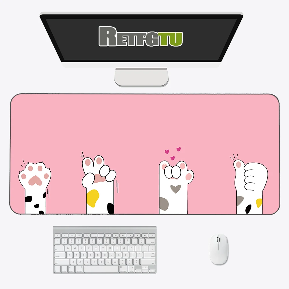 Large Anime Mouse Pad Pink Cute Cat Paw Gaming Accessories Kawaii Office Computer Keyboard Mousepad XXL PC Gamer Laptop Desk Mat
Large Anime Mouse Pad Pink Cute Cat Paw Gaming Accessories Kawaii Office Computer Keyboard Mousepad XXL PC Gamer Laptop Desk Mat