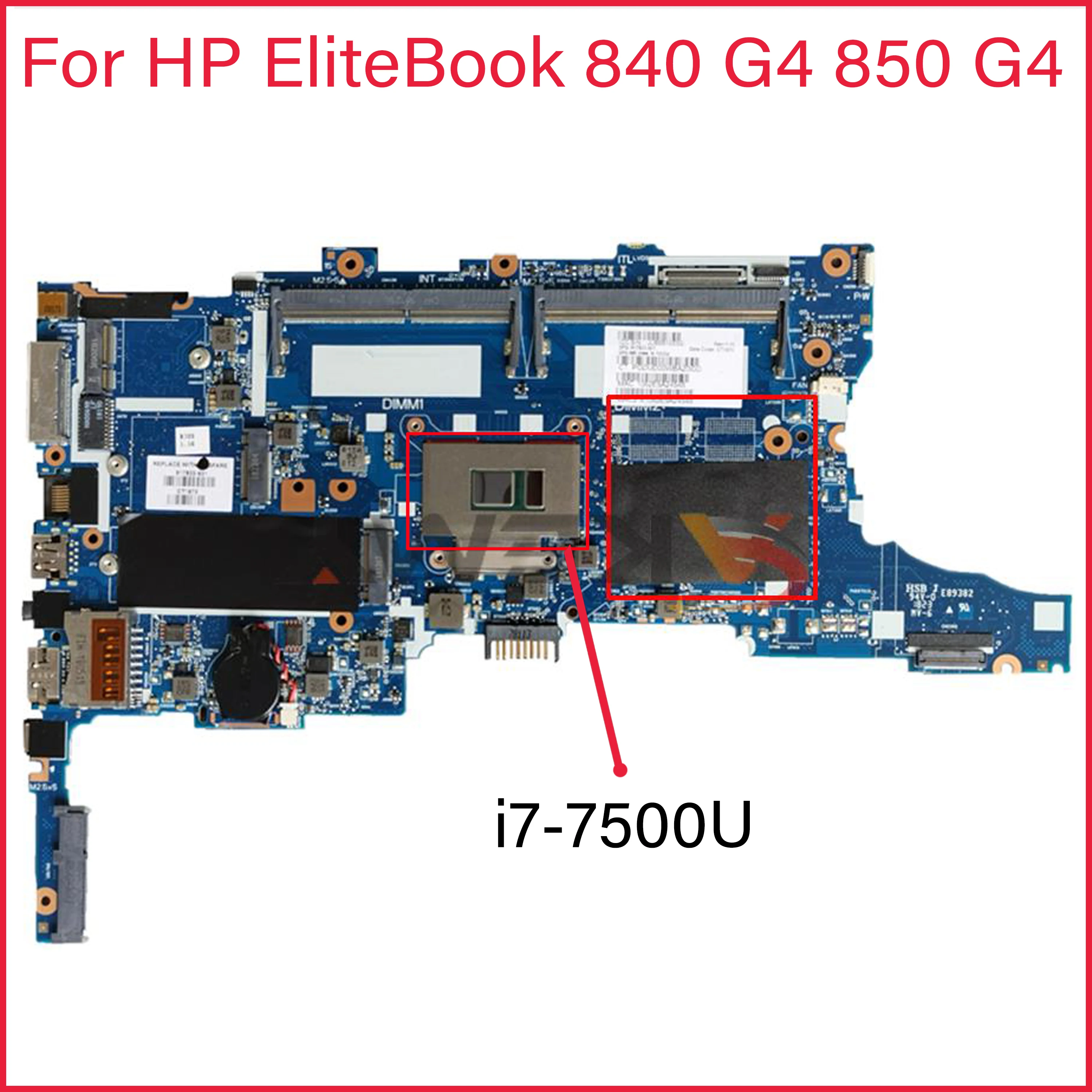 For HP Elitebook 840 G4 850 G4 Laptop Motherboard 917504-601 917504-001 6050A2854301-MB-A01 With CPU i7-7500U
For HP Elitebook 840 G4 850 G4 Laptop Motherboard 917504-601 917504-001 6050A2854301-MB-A01 With CPU i7-7500U