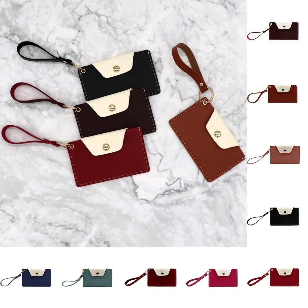 Solid Color Slim Card Bag Portable Short Clutch Bag Coin Purse Snap Button Card Bag Card Holder Korean Style Women
Solid Color Slim Card Bag Portable Short Clutch Bag Coin Purse Snap Button Card Bag Card Holder Korean Style Women