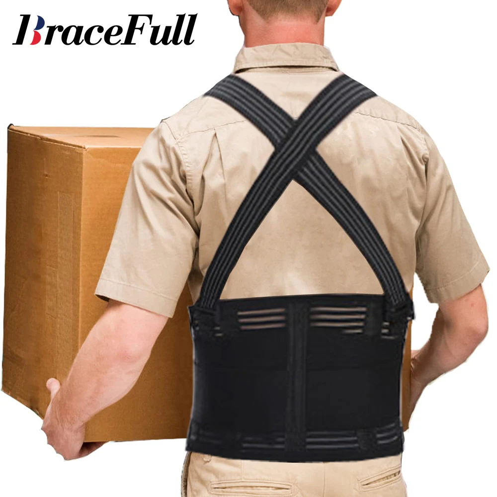 Back Brace for Lower Back Pain Relief - Lumbar Back Support Belt,Adjustable Removable Suspender Straps for Heavy Lifting Work
Back Brace for Lower Back Pain Relief - Lumbar Back Support Belt,Adjustable Removable Suspender Straps for Heavy Lifting Work