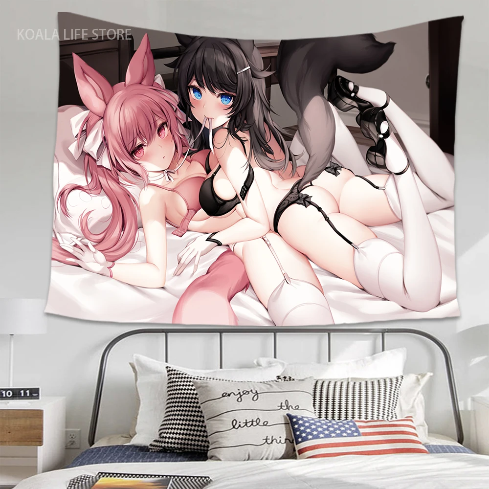 Anime Kiss x SIS Tapestry Wall Hanging Living Room Background Decoration Kawaii Sexy Busty Girl Mural Gobelin Custom Pattern
Anime Kiss x SIS Tapestry Wall Hanging Living Room Background Decoration Kawaii Sexy Busty Girl Mural Gobelin Custom Pattern