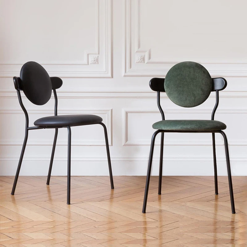 Cafe Nordic Living Room Chair Lounge Design Soft Kitchen Patio Iron Chair Mobile Home Relaxing Dining Room Furniture Sandalye
Cafe Nordic Living Room Chair Lounge Design Soft Kitchen Patio Iron Chair Mobile Home Relaxing Dining Room Furniture Sandalye