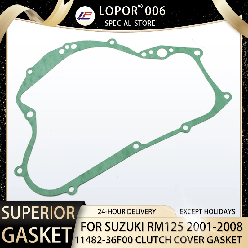 Уплотнитель сцепления мотоциклетного двигателя LOPOR для SUZUKI RM125 2001-2006 RM 125 11482-36F00
Уплотнитель сцепления мотоциклетного двигателя LOPOR для SUZUKI RM125 2001-2006 RM 125 11482-36F00