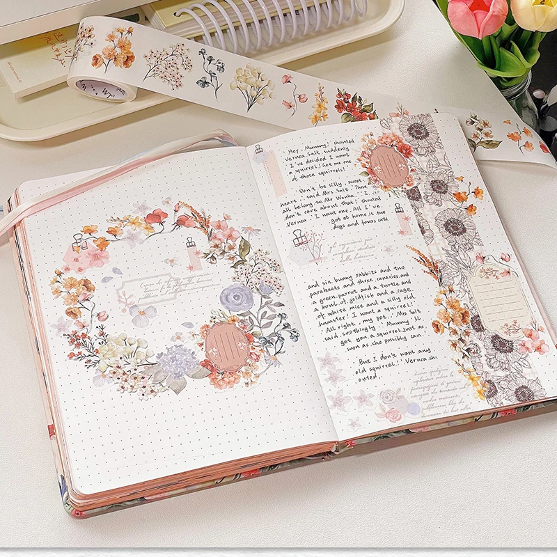 With Tapes Masking Scrapbooking Washi Material Wide Die-cutting Flower Brand Canada 3/4rolls Bouquet Tape Orginal Journaling
With Tapes Masking Scrapbooking Washi Material Wide Die-cutting Flower Brand Canada 3/4rolls Bouquet Tape Orginal Journaling