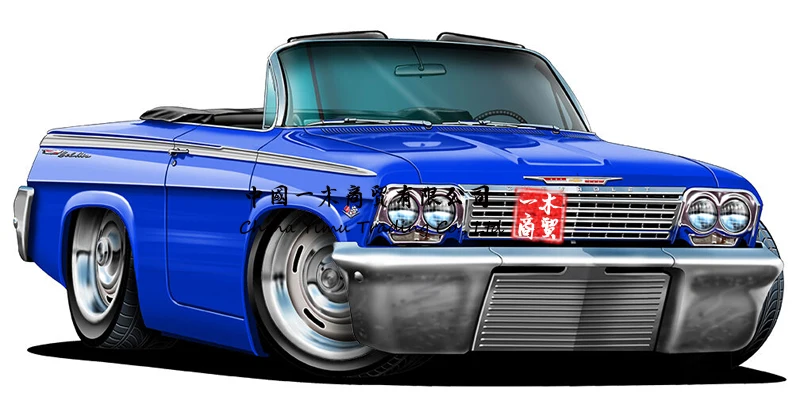 Новинка 1962, наклейка на стену Chevy Impala 409 Z11, графический декор для гаража, мужской пещеры, RVs камеры
Новинка 1962, наклейка на стену Chevy Impala 409 Z11, графический декор для гаража, мужской пещеры, RVs камеры