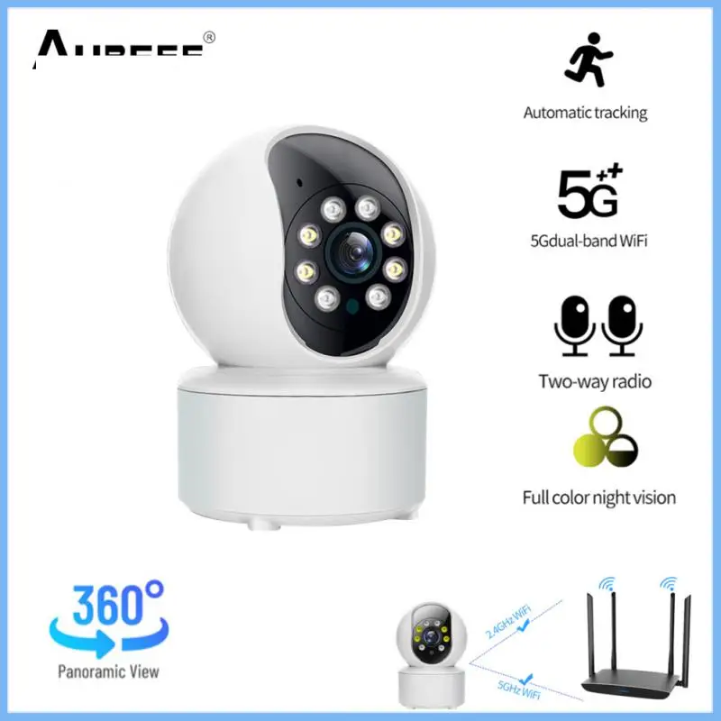 IP Camera 5G WiFi Baby Pet Monitor 720P Indoor CCTV Security Infrared Night Vision Voice Intercom Video Surveillance Camera
IP Camera 5G WiFi Baby Pet Monitor 720P Indoor CCTV Security Infrared Night Vision Voice Intercom Video Surveillance Camera