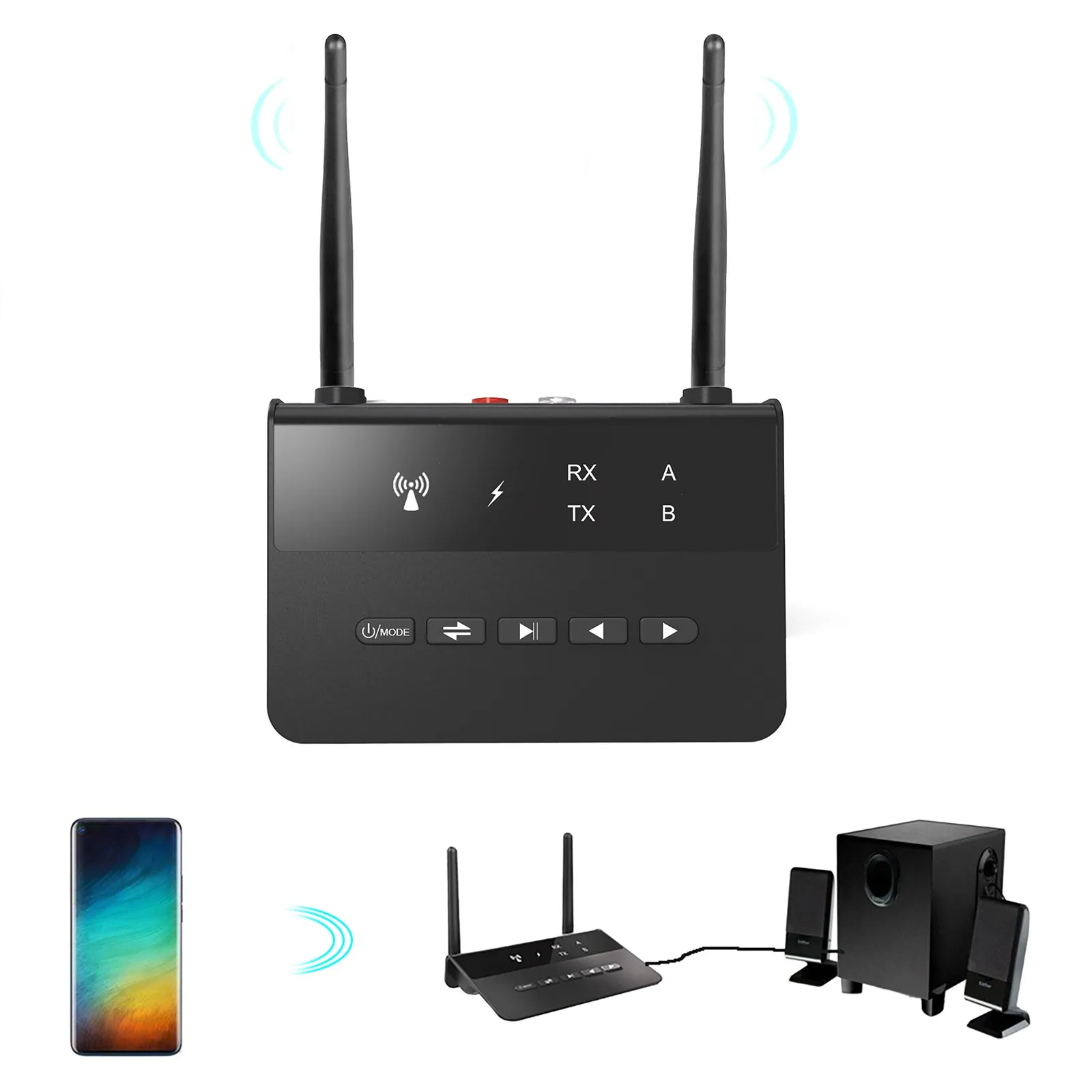 Bluetooth Audio Receiver Transmitter Bluetooth 5.0 Receiver Wireless audio receiver For Car Speakers Computer TV Earphones
Bluetooth Audio Receiver Transmitter Bluetooth 5.0 Receiver Wireless audio receiver For Car Speakers Computer TV Earphones