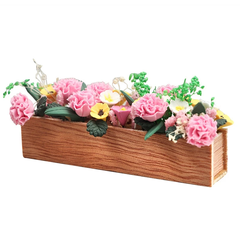 1:12 Doll House Miniature Flowers Garden Flower Beds Ornament Mini Potted Plant Flowers Pot Dollhouse Decoration
1:12 Doll House Miniature Flowers Garden Flower Beds Ornament Mini Potted Plant Flowers Pot Dollhouse Decoration