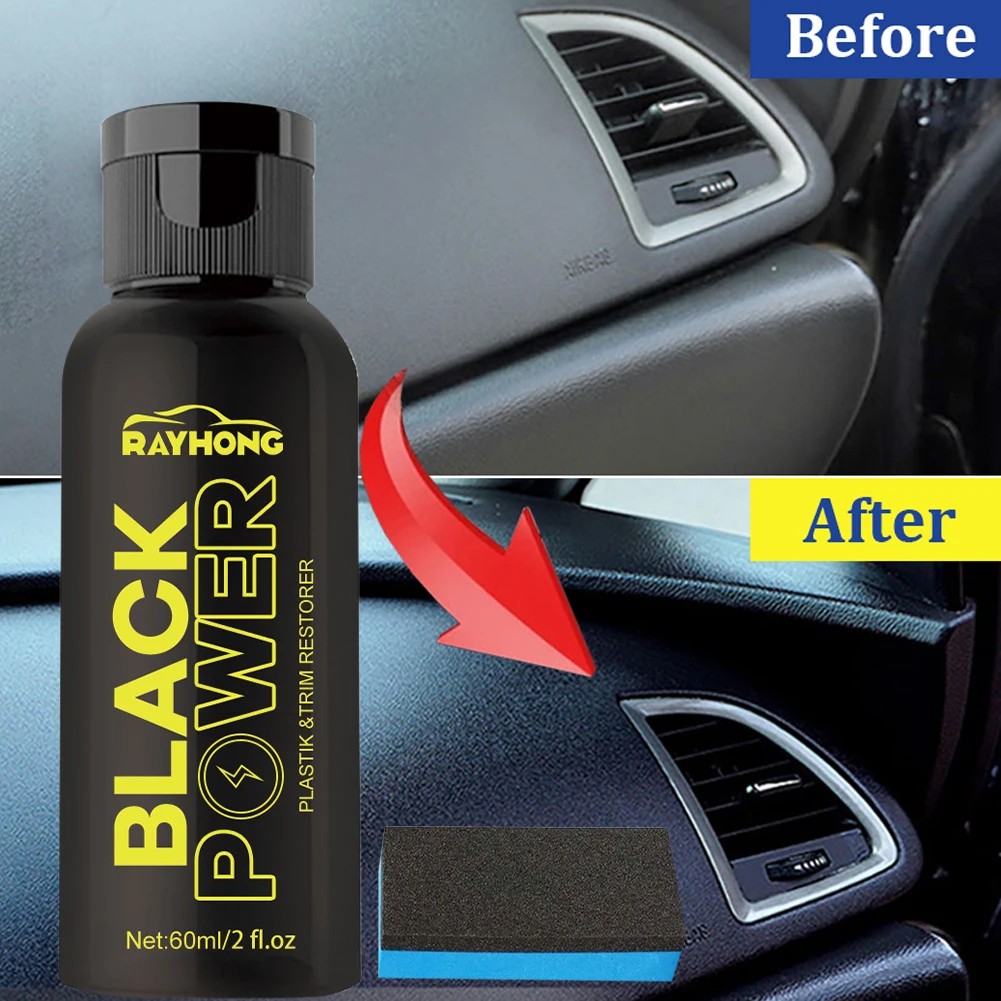 60ml Plastic Parts Restorer for Car Easy To Use Plastics Parts Refurbishment Crystal Coating Agent with Sponge Long Duration
60ml Plastic Parts Restorer for Car Easy To Use Plastics Parts Refurbishment Crystal Coating Agent with Sponge Long Duration