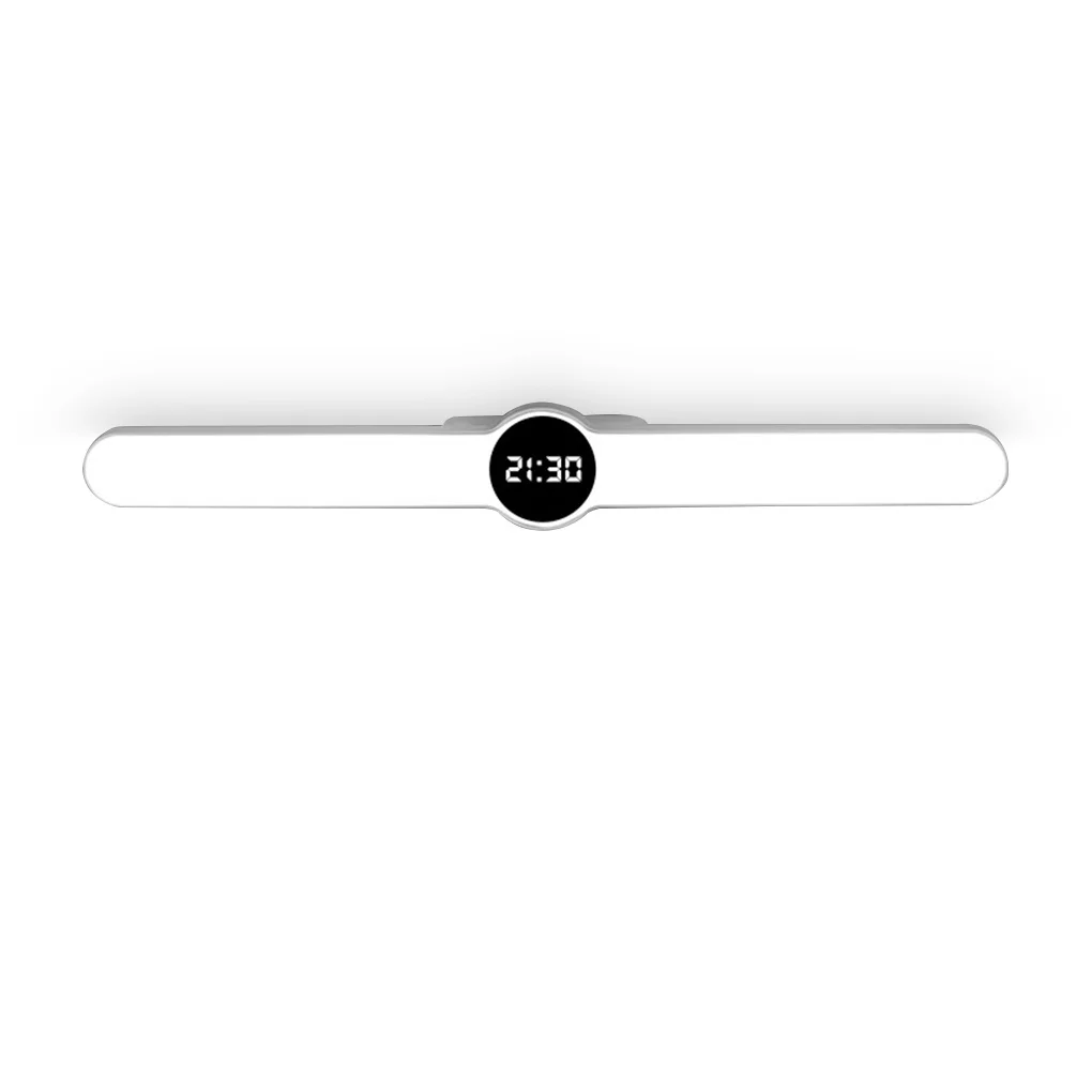 Dimmable Reading Light Bar with Clock Wall-Mounted Table Stick-on Lamp Shelf LED Nightlight Apartment Dorm Home
Dimmable Reading Light Bar with Clock Wall-Mounted Table Stick-on Lamp Shelf LED Nightlight Apartment Dorm Home