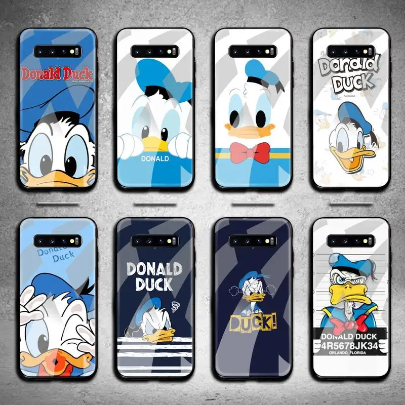 Cartoon Donald Duck Phone Case Tempered Glass For Samsung S20 Plus S7 S8 S9 S10 Note 8 9 10 Plus
Cartoon Donald Duck Phone Case Tempered Glass For Samsung S20 Plus S7 S8 S9 S10 Note 8 9 10 Plus