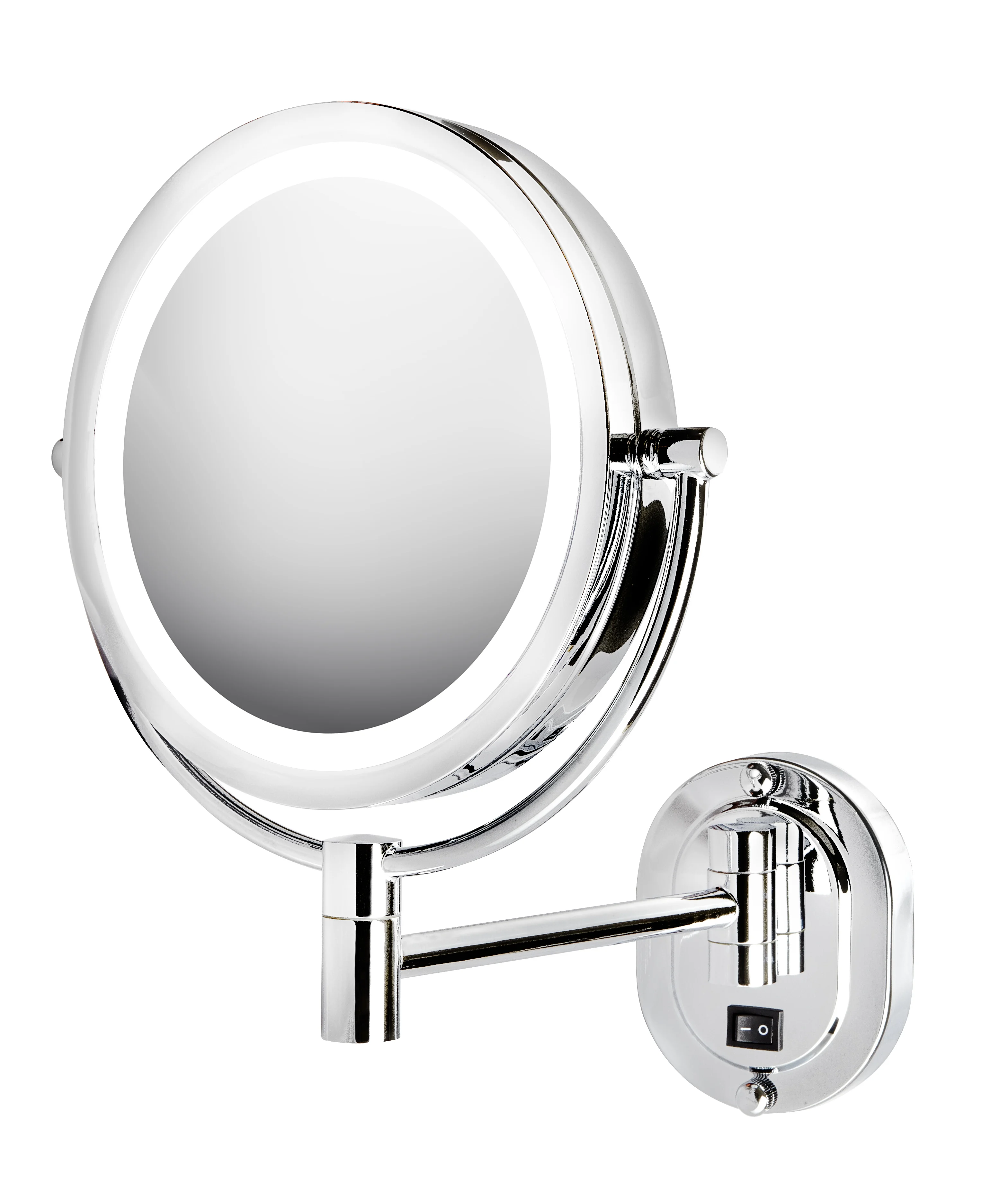 Jerdon HL165CLD 5X-1X Magnification 8" LED Lighted Wall Mount Mirror, Chrome, Direct Wire
Jerdon HL165CLD 5X-1X Magnification 8" LED Lighted Wall Mount Mirror, Chrome, Direct Wire