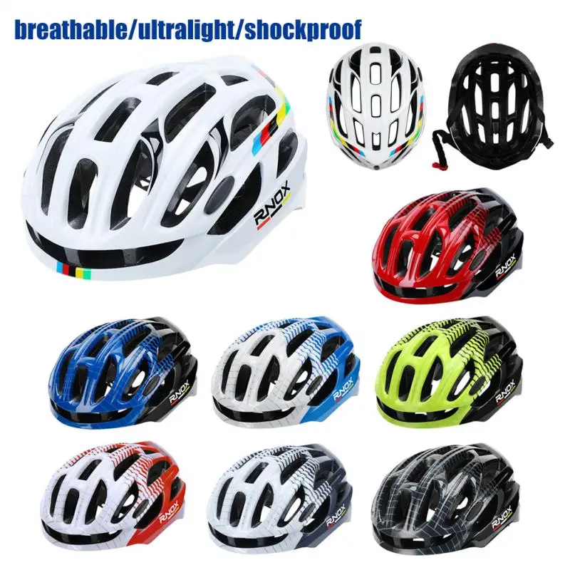 New RNOX Ultralight Helmet Cycling With Sunglasses Shock Absorbing MTB Bicycle Helmet Men Women Riding Safety Cap Bike Equipment
New RNOX Ultralight Helmet Cycling With Sunglasses Shock Absorbing MTB Bicycle Helmet Men Women Riding Safety Cap Bike Equipment