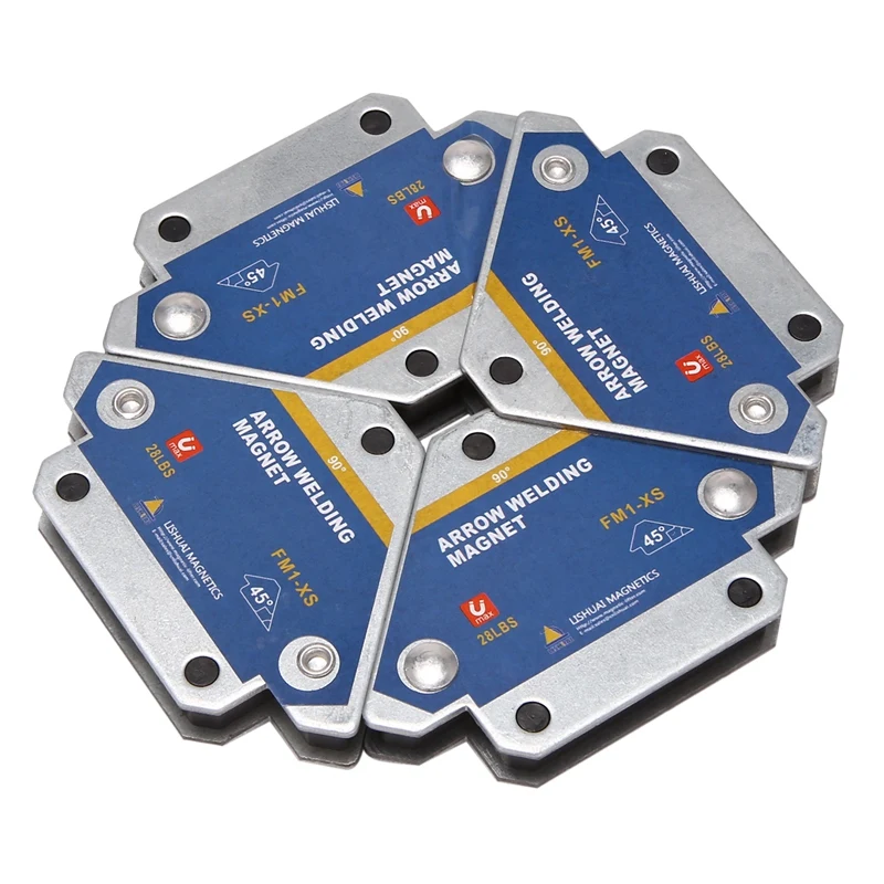 4Pcs Magnetic Welding Holders Multi-Angle Solder Magnet Weld Fixer Positioner Ferrite Holding Auxiliary Locator Tools
4Pcs Magnetic Welding Holders Multi-Angle Solder Magnet Weld Fixer Positioner Ferrite Holding Auxiliary Locator Tools